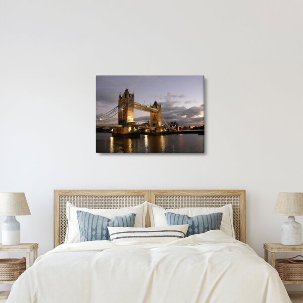 Kép - Tower Bridge éjszaka (70x50 cm)