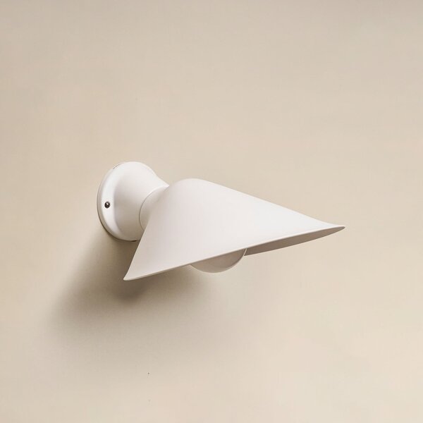 Fali Lámpa DCW, Plume, dimmable, Fehér, Fürdőszoba, Alumínium, Dizájn
