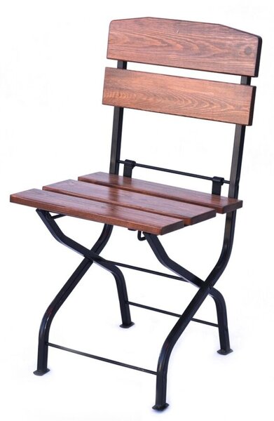 ROJAPLAST WEEKEND fenyőfából készült összecsukható kerti szék (Mérete:)