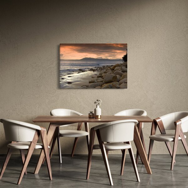 Kép - Tenger és hegyek (90x60 cm)