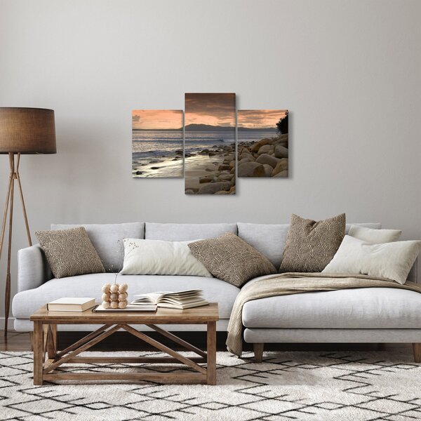 Kép - Tenger és hegyek (90x60 cm)
