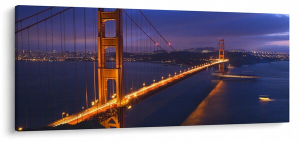 Kép - Golden Gate híd (120x50 cm)