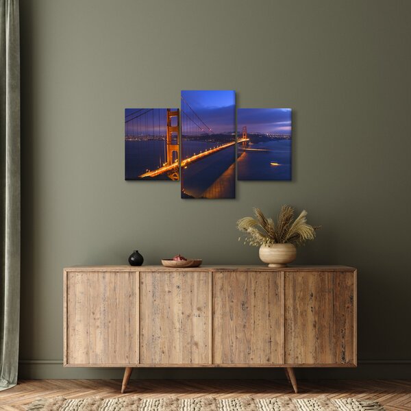 Kép - Golden Gate híd (90x60 cm)