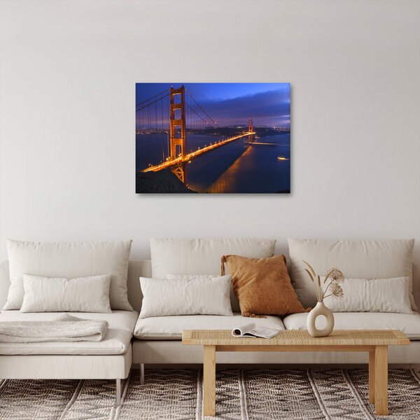 Kép - Golden Gate híd (70x50 cm)