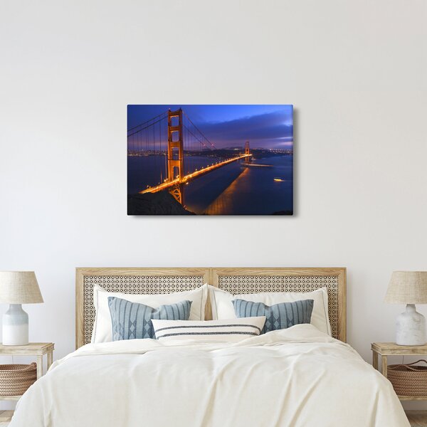 Kép - Golden Gate híd (90x60 cm)