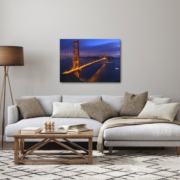 Kép - Golden Gate híd (70x50 cm)