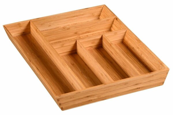 Kesper 58087 Bambusz komód, 6 rekeszes, 35 x 4 3 x5 cm, 35 x 4 3 x 5 cm