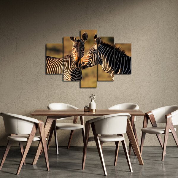 Kép - Két zebra (150x105 cm)