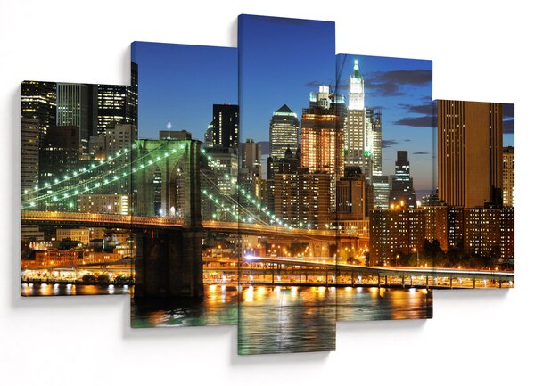 Kép - Híd New Yorkkal (150x105 cm)