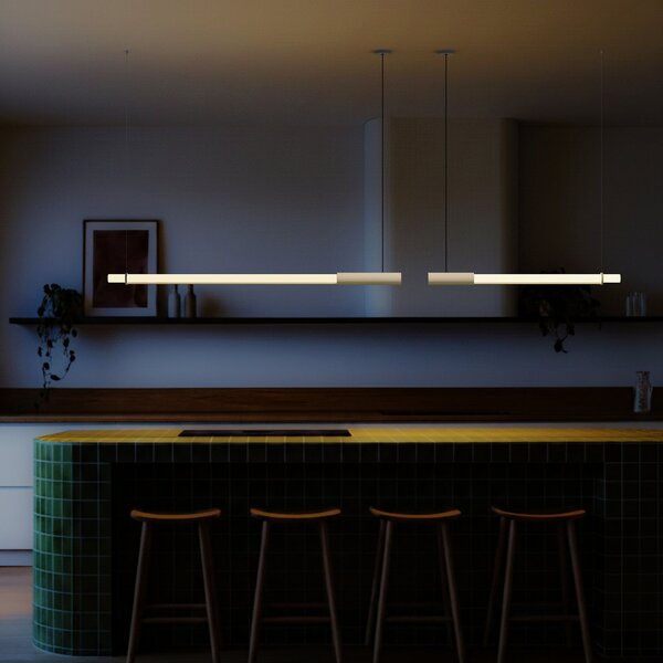 Függőlámpa DCW, In Fine, dimmable, Fehér, Alumínium, Dizájn