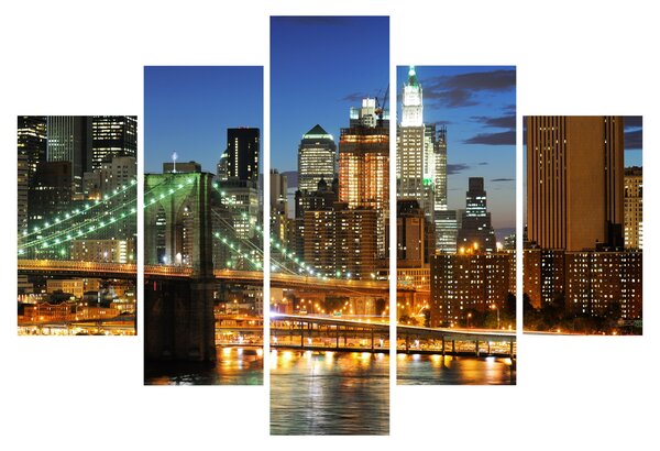 Kép - Híd New Yorkkal (150x105 cm)