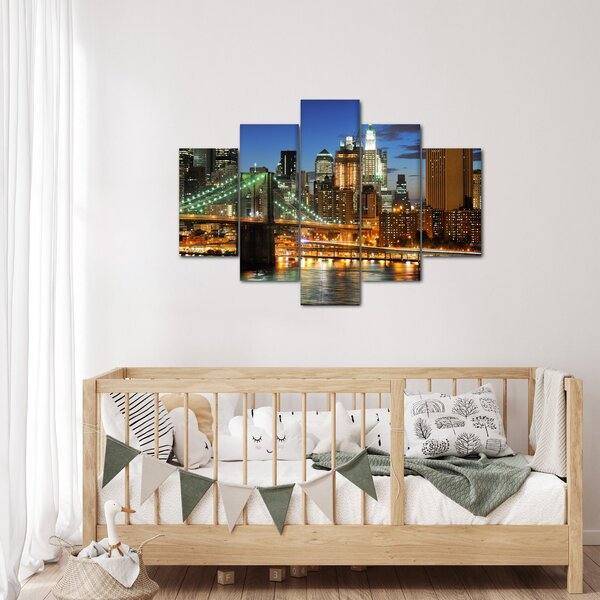 Kép - Híd New Yorkkal (150x105 cm)