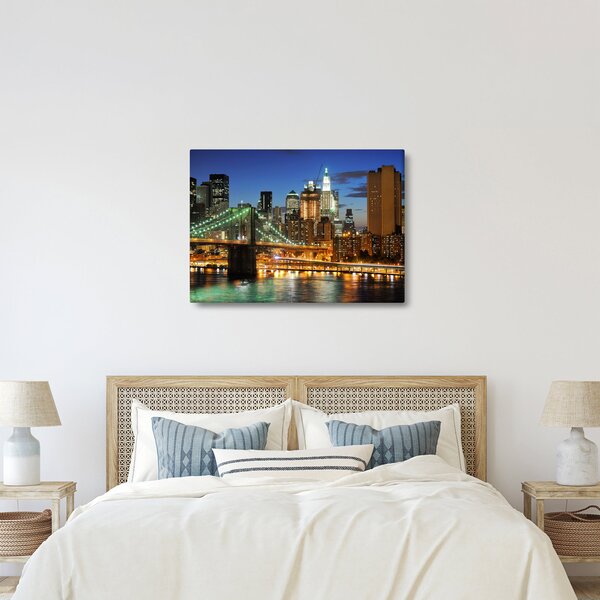 Kép - Híd New Yorkkal (70x50 cm)