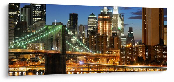 Kép - Híd New Yorkkal (120x50 cm)