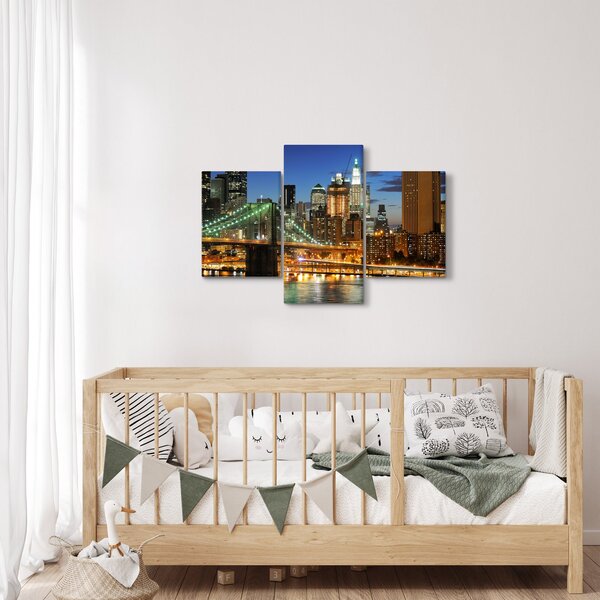 Kép - Híd New Yorkkal (90x60 cm)