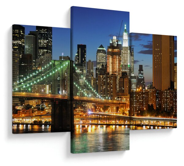 Kép - Híd New Yorkkal (90x60 cm)