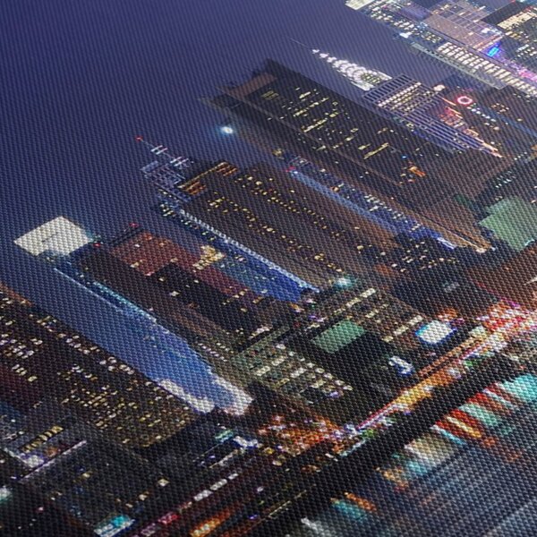 Kép - New York-i felhőkarcolók megvilágítva (70x50 cm)