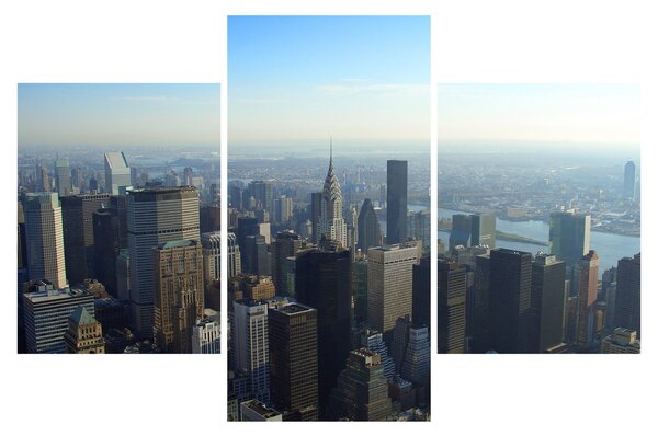 Kép - Manhattan nappal (90x60 cm)
