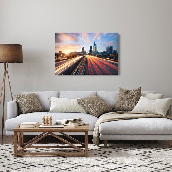 Kép - A nagyváros útja (90x60 cm)