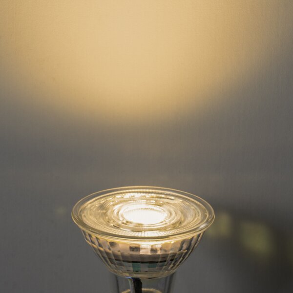 5 darabos GU10 50mm 3 lépésben színhőmérséklet-szabályozható LED izzó, 4.9W 450 lm 2000-2700K