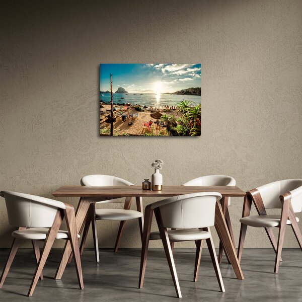 Kép - Strand emberekkel (70x50 cm)