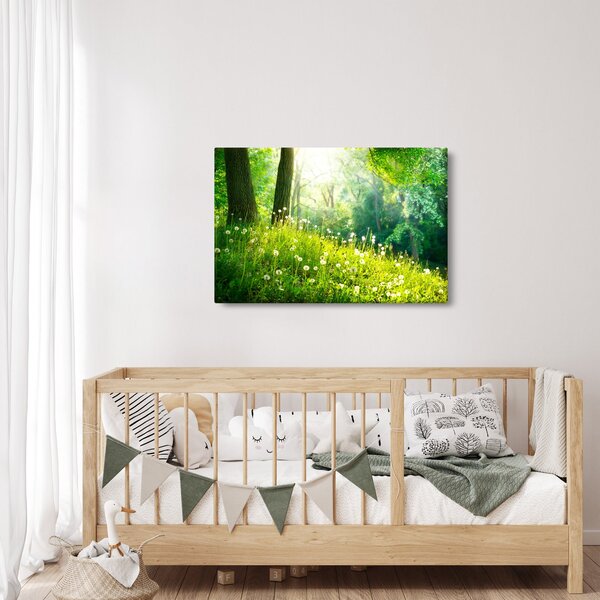 Kép - Varázslatos rét tele pitypanggal (90x60 cm)