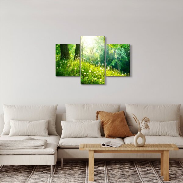 Kép - Varázslatos rét tele pitypanggal (90x60 cm)
