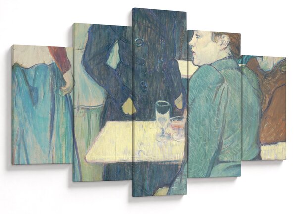 Kép - Henri de Toulouse-Lautrec, A Corner of the Moulin de la Galette, reprodukciók (150x105 cm)
