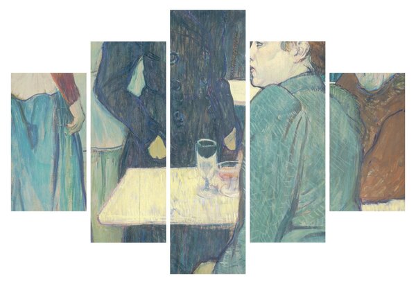 Kép - Henri de Toulouse-Lautrec, A Corner of the Moulin de la Galette, reprodukciók (150x105 cm)