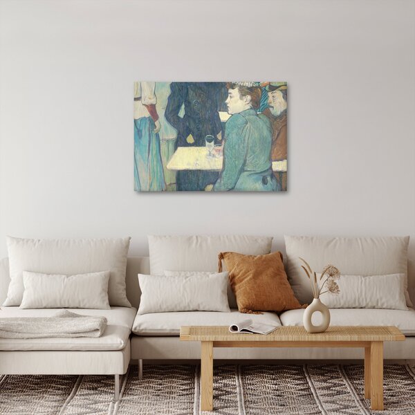Kép - Henri de Toulouse-Lautrec, A Corner of the Moulin de la Galette, reprodukciók (70x50 cm)