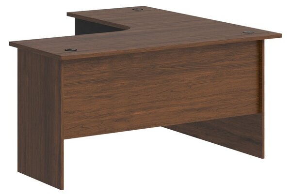 Birou coltar Fesialo, Nuc, 150x150x75 cm
