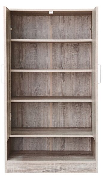 Dulap pantofar Lemba, Sonoma, 80x33x120 cm