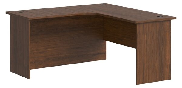 Birou coltar Fesialo, Nuc, 150x150x75 cm