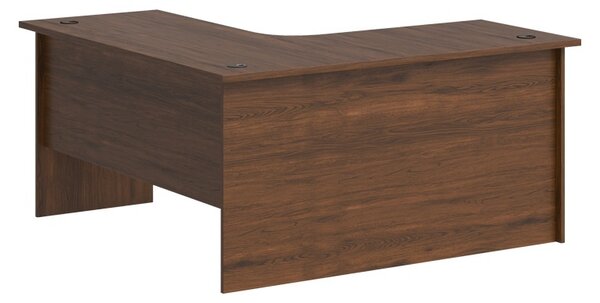 Birou coltar Fesialo, Nuc, 150x150x75 cm