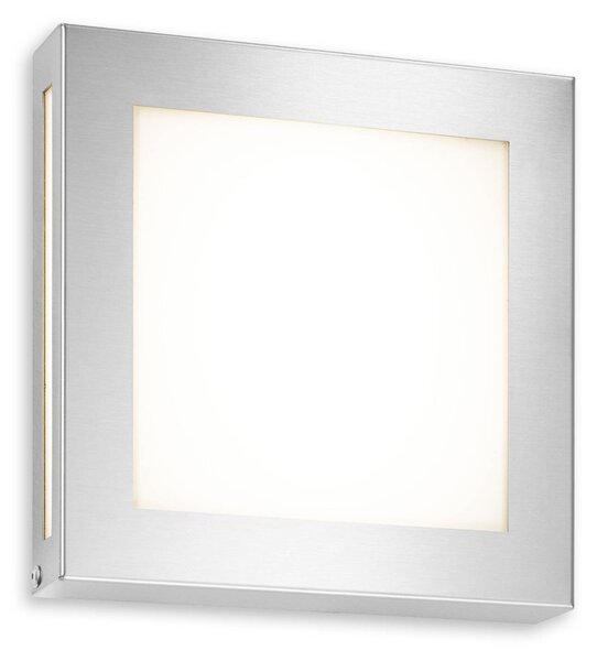 CMD LED kültéri fali világítás Aqua Legendo Mini, rozsdamentes acél, Alu / szürke / cink, Rozsdamentes acél, Modern
