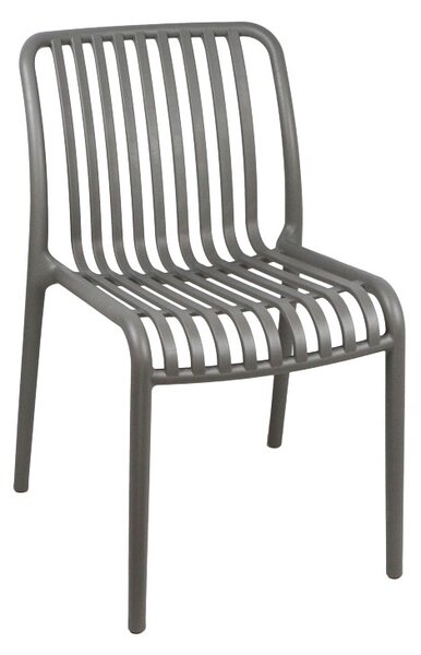 Set mobilier dining 3 piese Mercon Zoi, Antracit, 60x60x75 cm