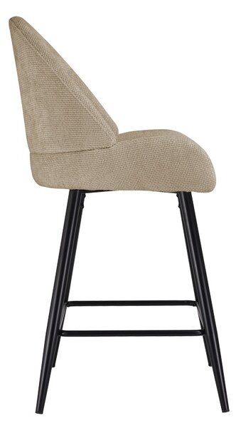 Scaun de bar Finda, Bej, 54x51x102 cm