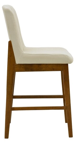 Scaun de bar Dalby, Ecru, 50x45x102.5 cm