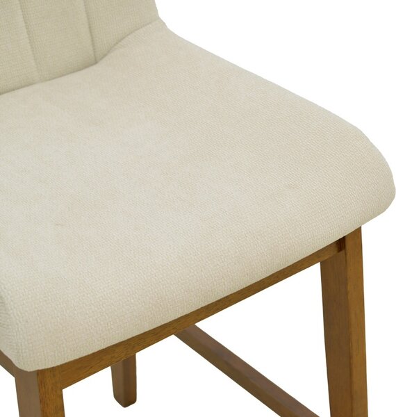 Scaun de bar Dalby, Ecru, 50x45x102.5 cm