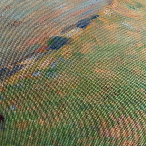 Kép - Georges Seurat, A Summer Landscape, reprodukciók (150x105 cm)