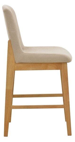 Scaun de bar Dalby, Bej, 50x45x102.5 cm