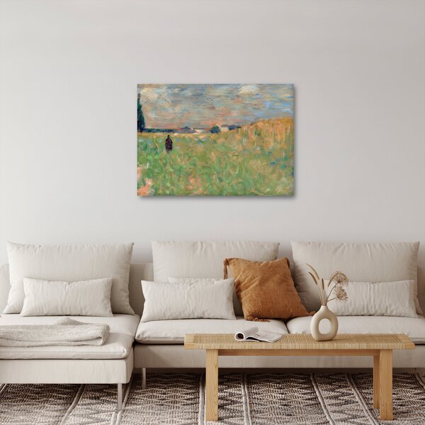 Kép - Georges Seurat, A Summer Landscape, reprodukciók (70x50 cm)