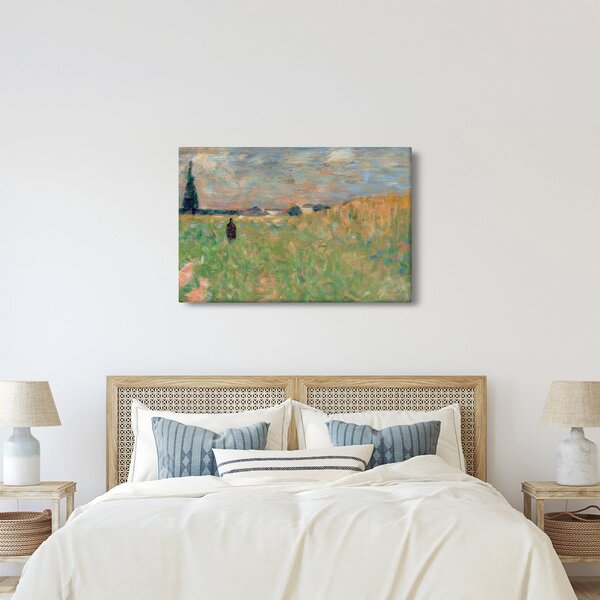 Kép - Georges Seurat, A Summer Landscape, reprodukciók (90x60 cm)