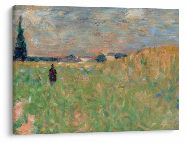 Kép - Georges Seurat, A Summer Landscape, reprodukciók (70x50 cm)
