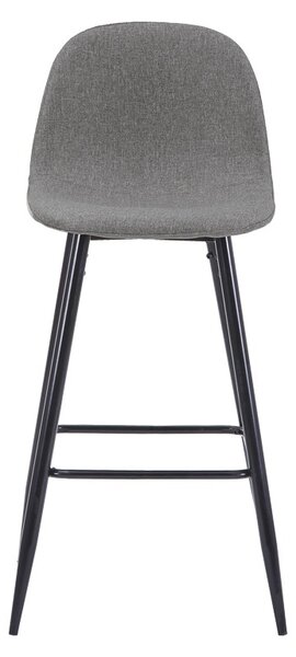 Scaun de bar Bella, Antracit, 41.5x49x108 cm