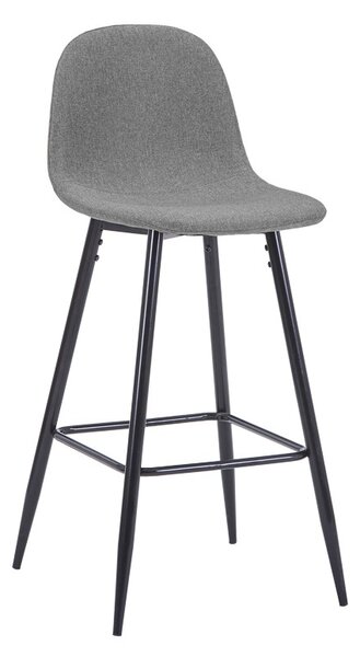 Scaun de bar Bella, Antracit, 41.5x49x108 cm