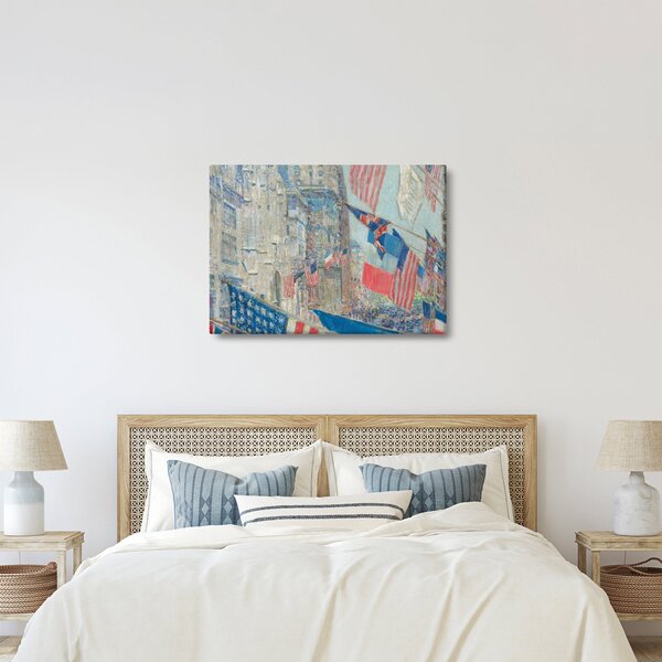 Kép - Childe Hassam, Allies day, reprodukciók (70x50 cm)