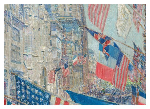 Kép - Childe Hassam, Allies day, reprodukciók (70x50 cm)