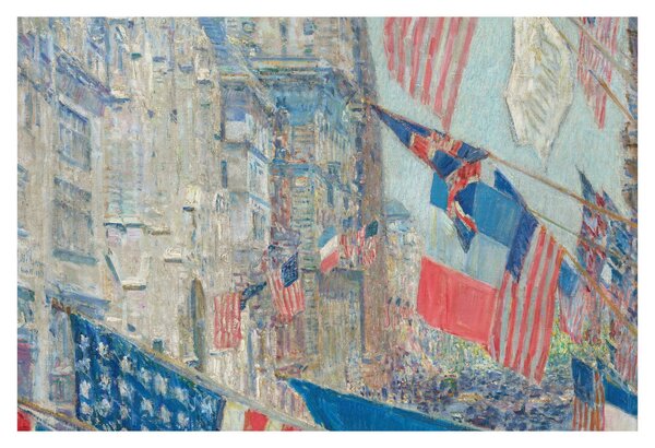 Kép - Childe Hassam, Allies day, reprodukciók (90x60 cm)