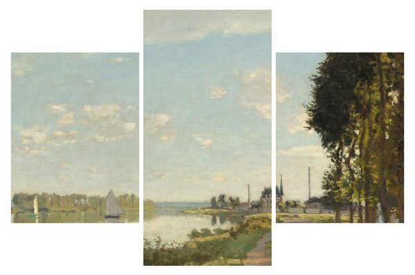 Kép - Claude Monet, Argenteuil, reprodukciók (90x60 cm)